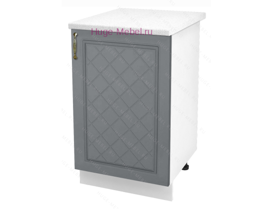 Шкаф кухонный нижний 500 Модена (дуб серый)