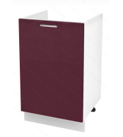 Кухонный шкаф под мойку 500 Ксения (бордо)