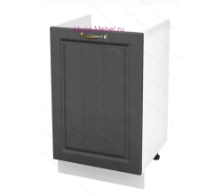 Кухонный шкаф под мойку 500 Мария (графит)