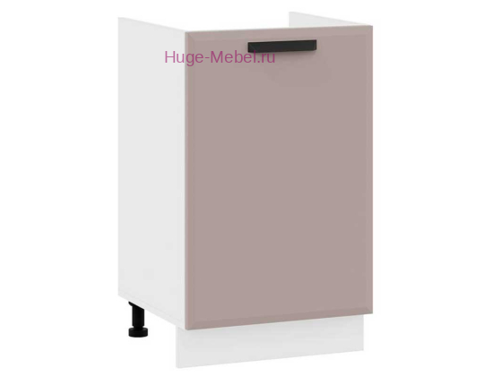 Кухонный шкаф под мойку 500 Призма (мокко супермат)