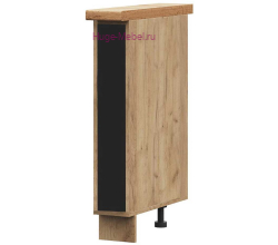 Корпус нижнего кухонного шкафа 200 под бутылочницу (дуб крафт)