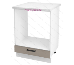 Шкаф кухонный под духовку напольный 600 Альфа (латте)