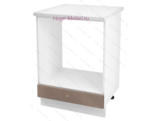 Шкаф кухонный под духовку напольный 600 Модена (дуб кофе)