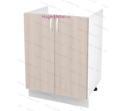 Кухонный шкаф под мойку 600 Дина (шимо светлый)