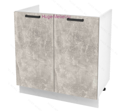 Кухонный шкаф под мойку 800 Пасаденна (ателье светлое)