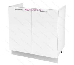 Кухонный шкаф под мойку 800 Ксения (белый)