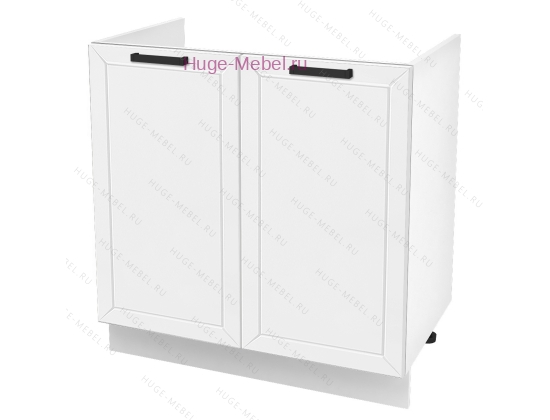Кухонный шкаф под мойку 800 Альфа (белый)