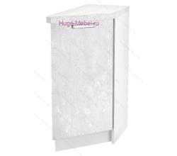 Шкаф кухонный нижний торцевой 300 Бетон (бетон белый)