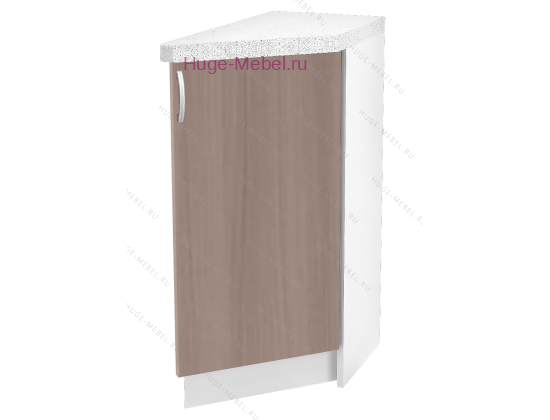 Шкаф кухонный нижний торцевой 300 Дина (шимо темный)