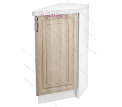 Шкаф кухонный нижний торцевой 300 Юлия (дуб сонома)