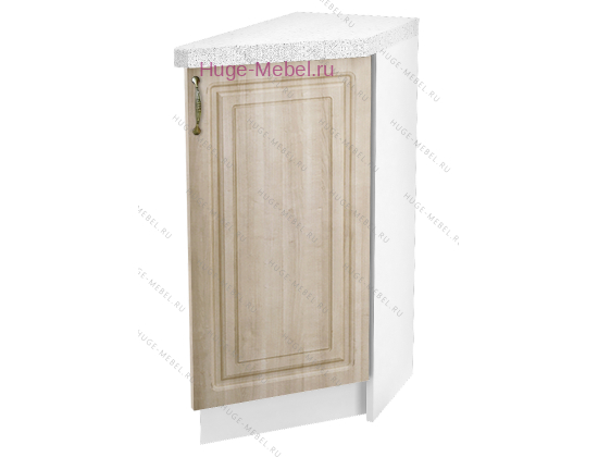 Шкаф кухонный нижний торцевой 300 Юлия (дуб сонома)