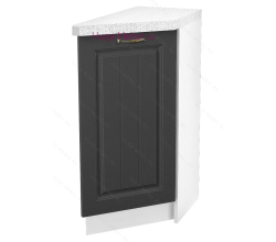 Шкаф кухонный нижний торцевой 300 Мария (графит)