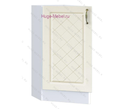 Шкаф кухонный нижний торцевой 300 Модена (дуб ваниль)