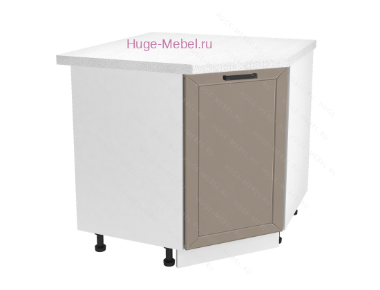 Шкаф кухонный угловой нижний 850 Альфа (латте)