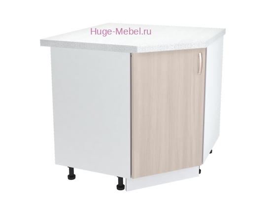 Шкаф кухонный угловой нижний 850 Дина (шимо светлый)