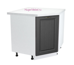 Шкаф кухонный угловой нижний 850 Мария (графит)