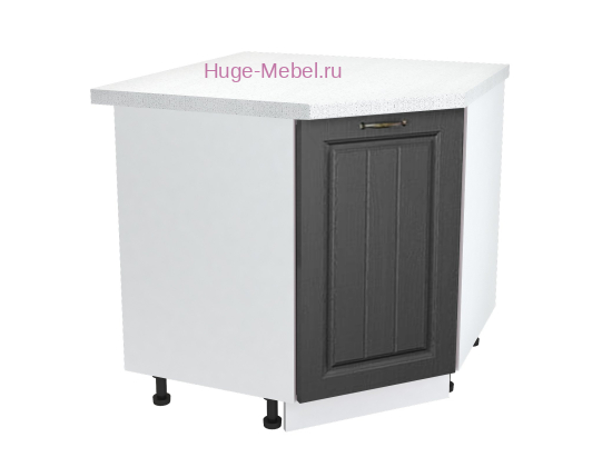 Шкаф кухонный угловой нижний 850 Мария (графит)