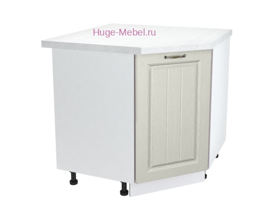 Шкаф кухонный угловой нижний 850 Мария (крем)