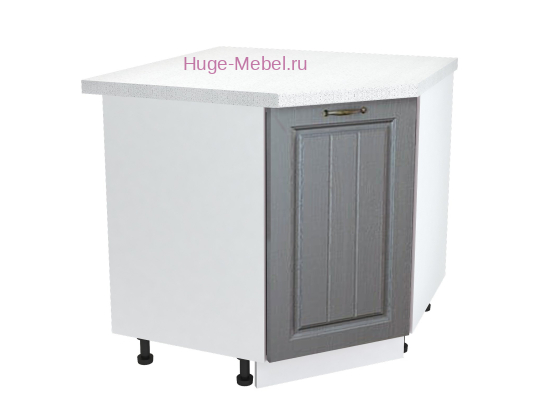 Шкаф кухонный угловой нижний 850 Мария (сталь)