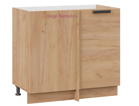 Шкаф кухонный угловой нижний 1000 Пасаденна (дуб вотан) корпус дуб крафт