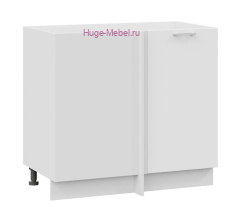 Шкаф кухонный угловой нижний 1000 Катрин (софт вайт)