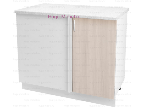 Шкаф кухонный угловой нижний 1000 Дина (шимо светлый)