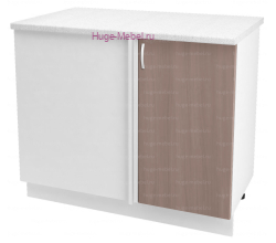 Шкаф кухонный угловой нижний 1000 Дина (шимо темный)