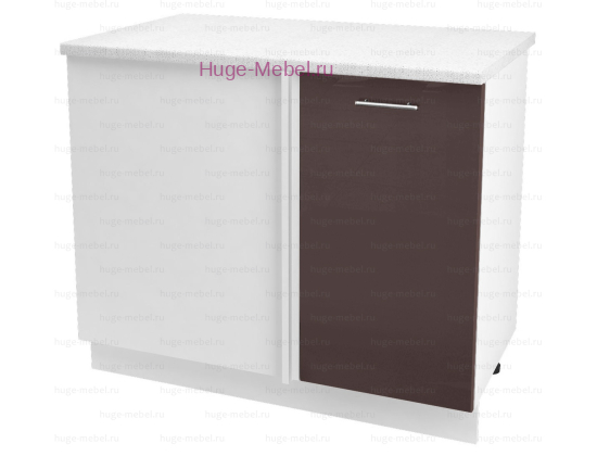 Шкаф кухонный угловой нижний 1000 Ксения (шоколад)