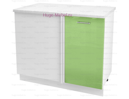 Шкаф кухонный угловой нижний 1000 Ксения (олива)