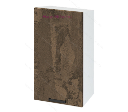 Кухонный шкаф верхний навесной 400 Пасаденна (ржавый камень)