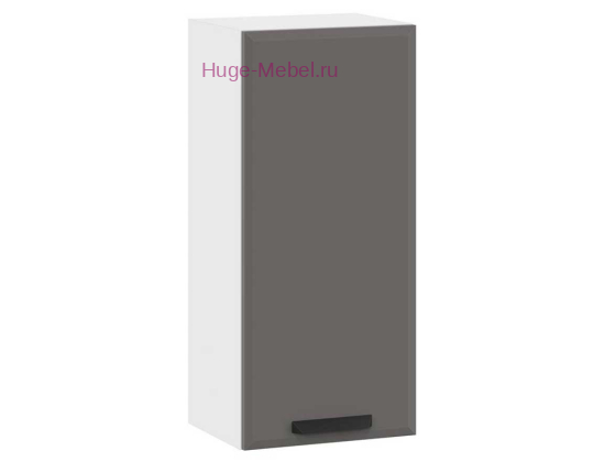 Кухонный шкаф верхний высокий 400 Призма (асфальт супермат)