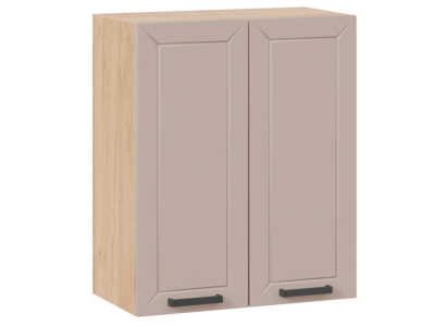 Кухонный шкаф верхний навесной 600 Альфа (латте) корпус крафт Кухонный шкаф верхний навесной 600 Альфа (латте) корпус крафт