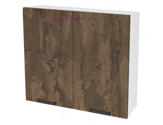 Кухонный шкаф верхний навесной 800 Пасаденна (ржавый камень)