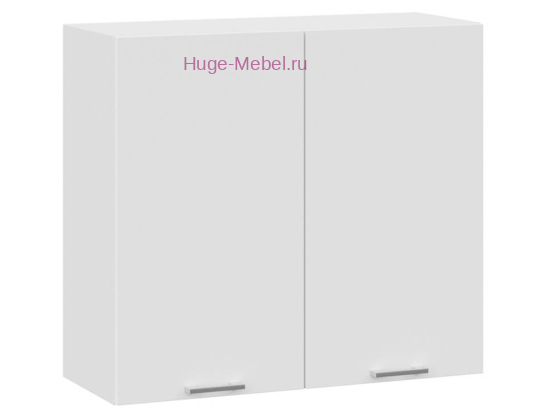 Кухонный шкаф верхний навесной 800 Катрин (софт вайт)