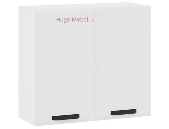 Кухонный шкаф верхний навесной 800 Призма (белый супермат)