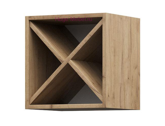 Верхний кухонный шкаф 400 без фасада (крафт)