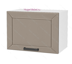 Антресольный кухонный шкаф верхний 500 Альфа (латте)