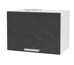 Горизонтальный кухонный шкаф верхний 400 Бетон (бетон черный)