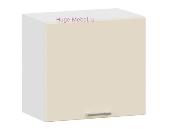 Антресольный кухонный шкаф высокий 500 Катрин (крем)