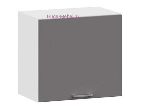 Антресольный кухонный шкаф высокий 500 Катрин (софт графит)