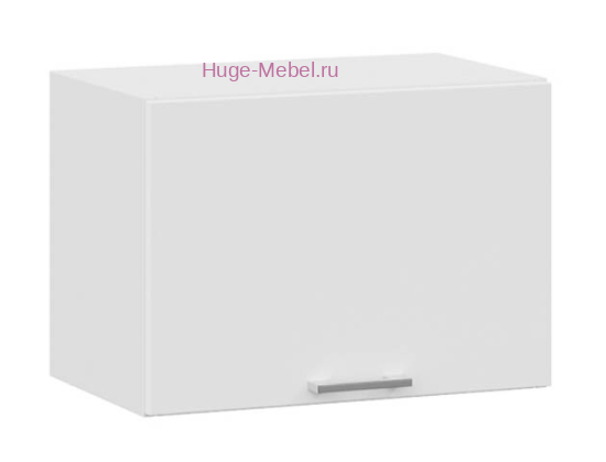 Антресольный кухонный шкаф верхний 500 Катрин (софт вайт)