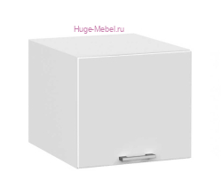 Антресольный кухонный шкаф верхний 400 Катрин (софт вайт)