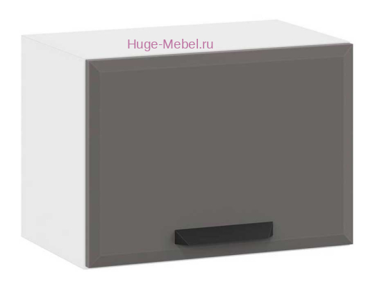 Горизонтальный кухонный шкаф верхний 500 Призма (асфальт супермат)