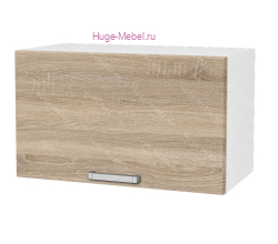 Горизонтальный кухонный шкаф верхний 600 Бетон (дуб сонома)