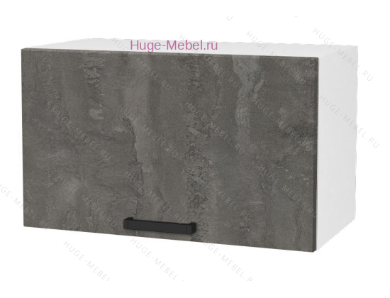 Горизонтальный кухонный шкаф верхний 600 Пасаденна (железный камень)