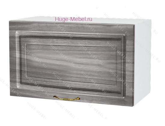 Горизонтальный кухонный шкаф верхний 600 Юлия (сандал серый)