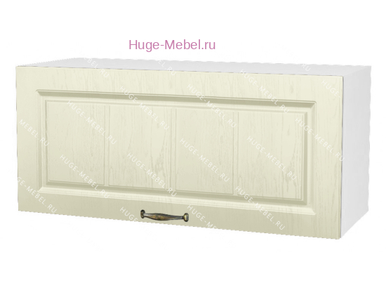 Горизонтальный кухонный шкаф верхний 800 Мария (крем)