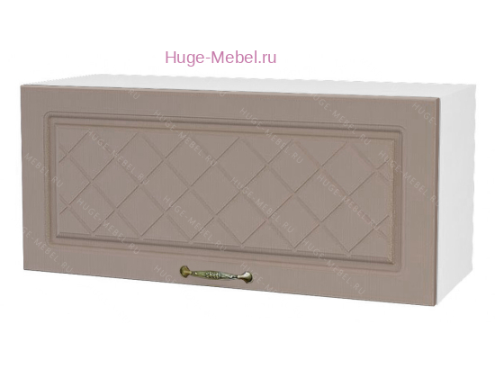 Антресольный кухонный шкаф верхний 800 Модена (дуб кофе)