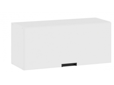 Горизонтальный кухонный шкаф верхний 800 Сахара (белый)