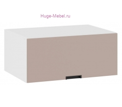 Антресольный кухонный шкаф верхний 800 Сахара (латте)